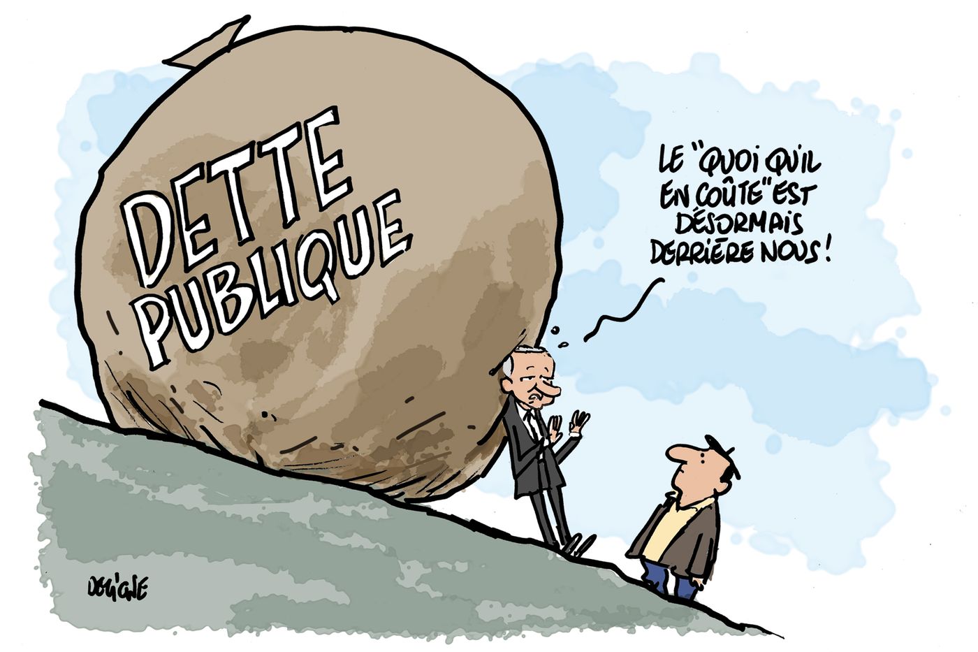 La dette publique française atteint un niveau catastrophique