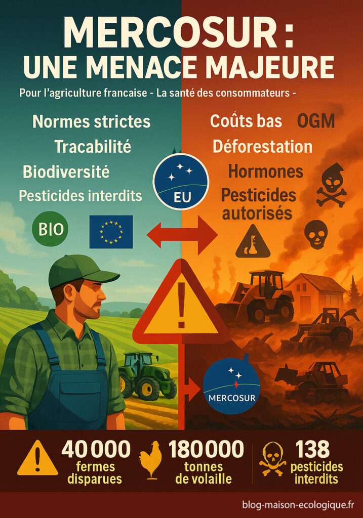 Le Mercosur : Une Menace pour l&rsquo;Indépendance Alimentaire de la France